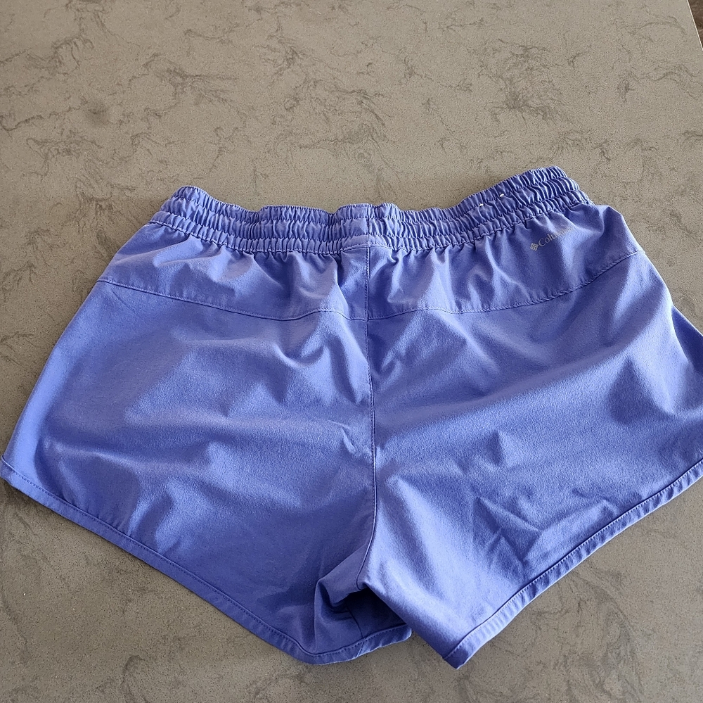Columbia Blue Bogata Bay Shorts - Sz Large Performance Fit - Picture 4 of 4